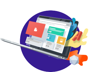 illustration site vitrine portfolio